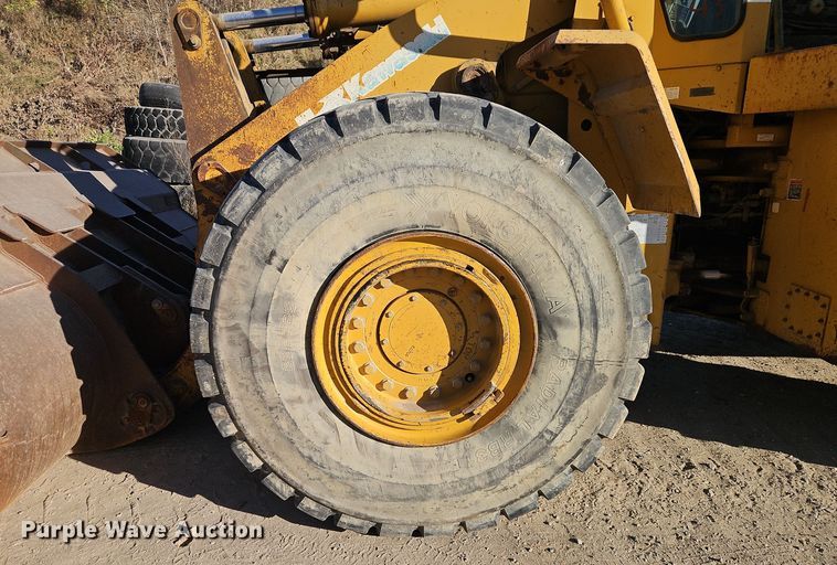 image for item DW2340 1995 Kawasaki  90 Z IV wheel loader