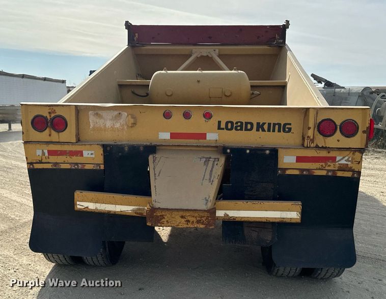 image for item DW2348 1995 Load King 2060-40-2 bottom dump trailer