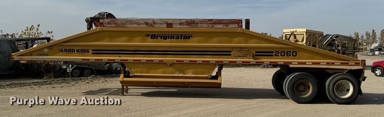 image for item DW2348 1995 Load King 2060-40-2 bottom dump trailer