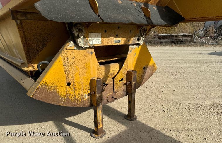 image for item DW2348 1995 Load King 2060-40-2 bottom dump trailer
