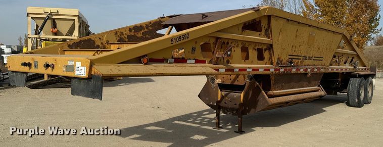 image for item DW2350 1995 Trail King TK54BDU-422 bottom dump trailer