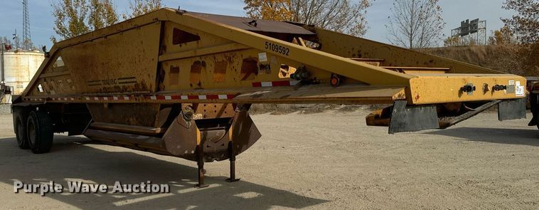 image for item DW2350 1995 Trail King TK54BDU-422 bottom dump trailer