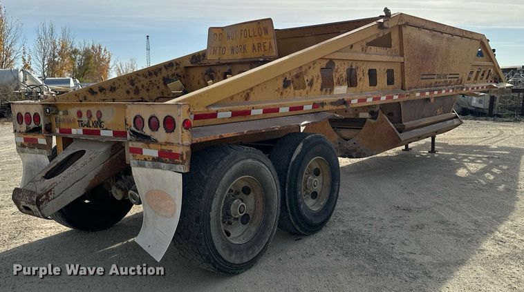 image for item DW2350 1995 Trail King TK54BDU-422 bottom dump trailer