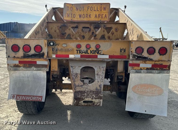 image for item DW2350 1995 Trail King TK54BDU-422 bottom dump trailer