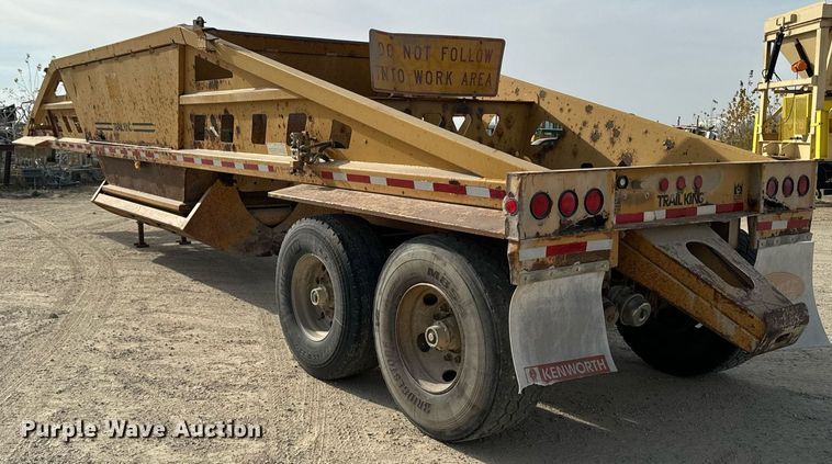 image for item DW2350 1995 Trail King TK54BDU-422 bottom dump trailer