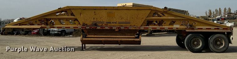 image for item DW2350 1995 Trail King TK54BDU-422 bottom dump trailer