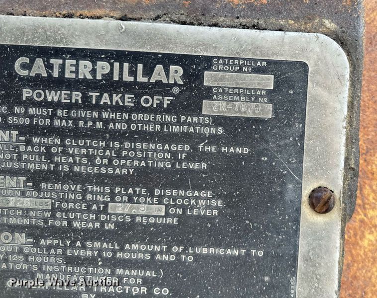 image for item DW2367 1981 Caterpillar D353 power unit