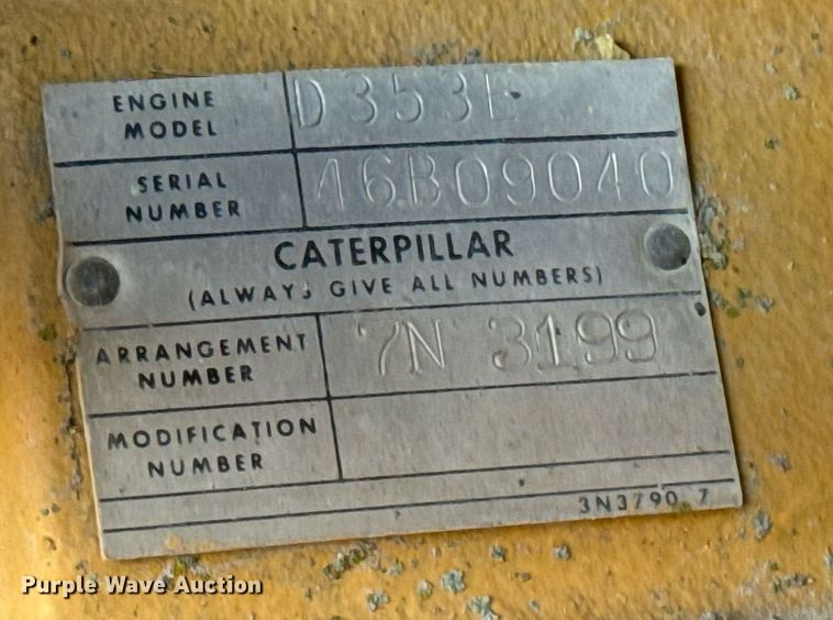 image for item DW2367 1981 Caterpillar D353 power unit