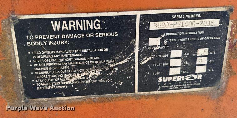 image for item DW2368 Eagle Jumbo 1400 horizontal impact crusher