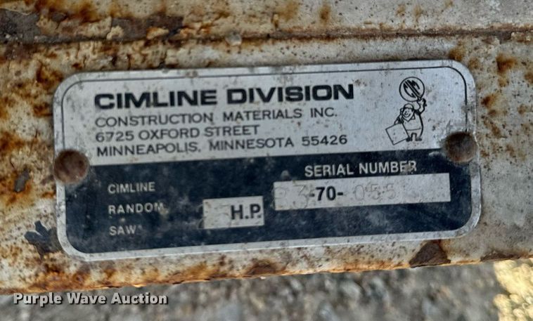 image for item DW2369 Cimline Random saw concrete saw
