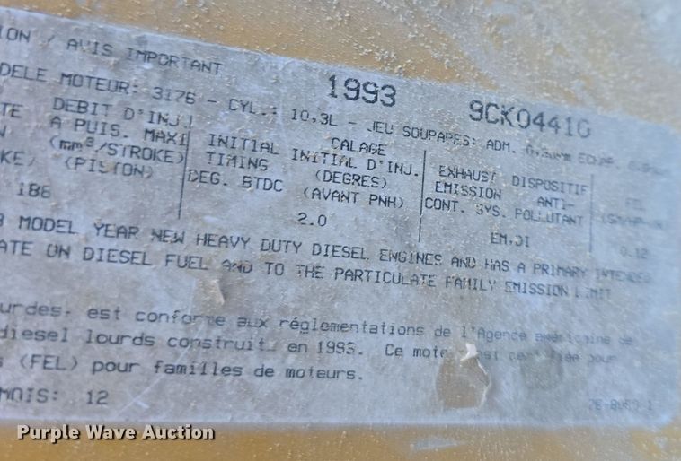 image for item DW3839 1994 Kenworth T450 dump truck