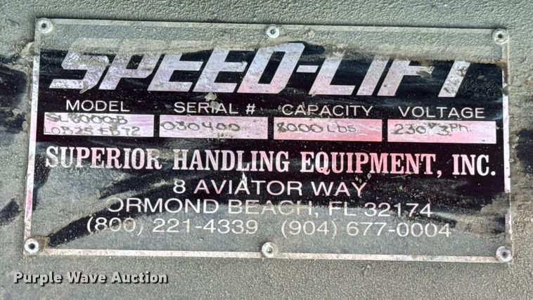 image for item DX0722 Speed-Lift SL-8000B loading dock