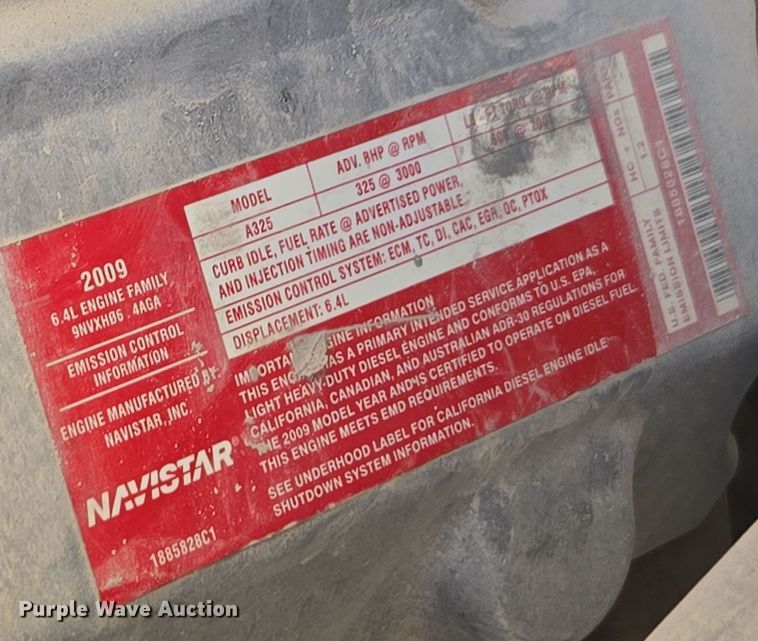 image for item EE7838 2010 Ford F550 Super Duty XL truck cab and chassis