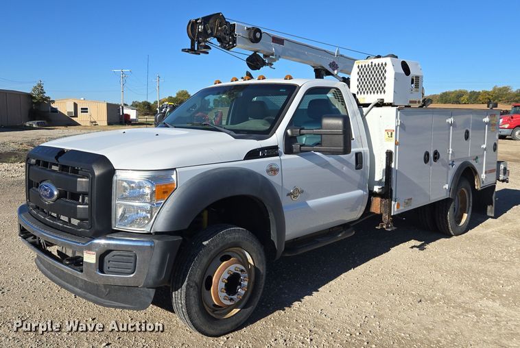 image for item EE7842 2011 Ford F550 Super Duty XL utility / service truck