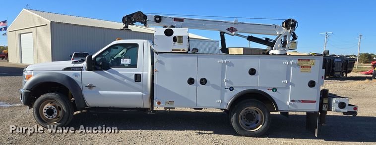 image for item EE7842 2011 Ford F550 Super Duty XL utility / service truck