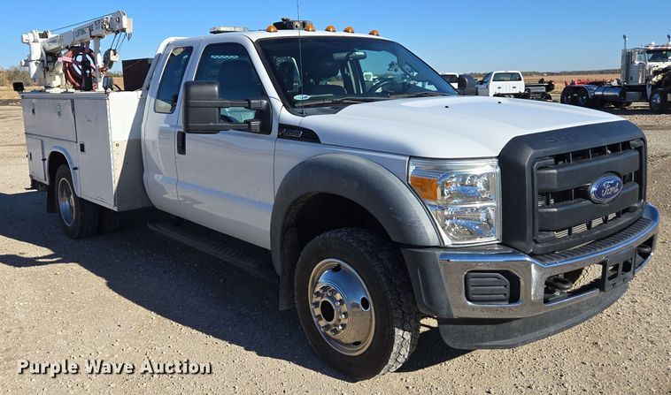 image for item EE7851 2011 Ford F450 Super Duty XLT SuperCab utility / service truck