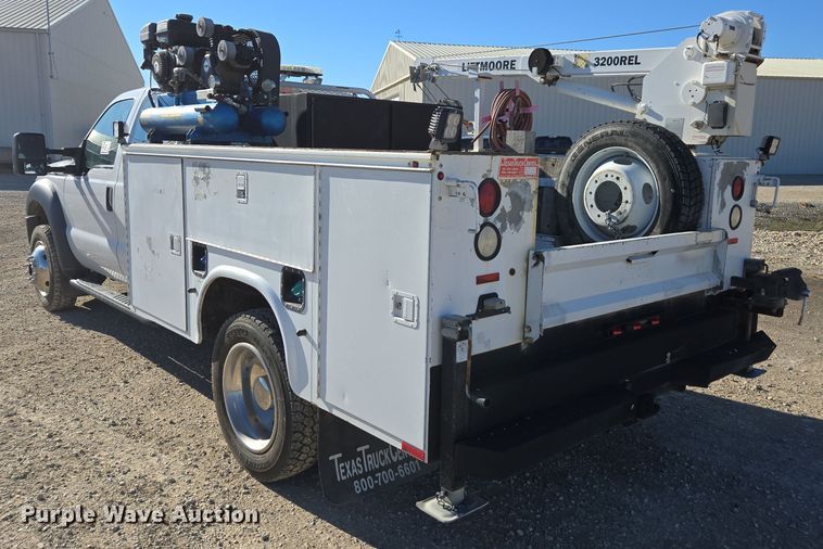 image for item EE7851 2011 Ford F450 Super Duty XLT SuperCab utility / service truck