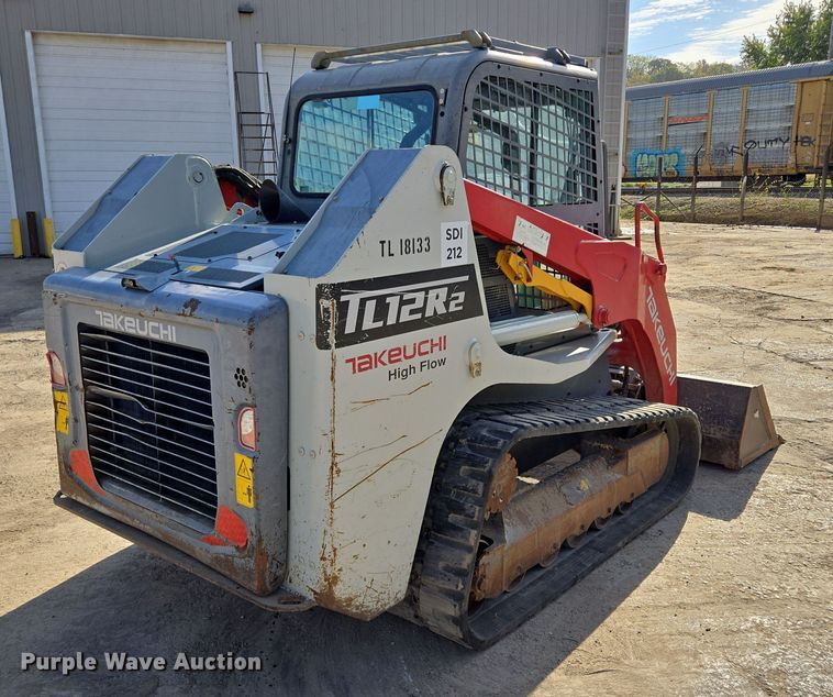 image for item EE8617 2018 Takeuchi TL12R-2 tracked skid steer loader