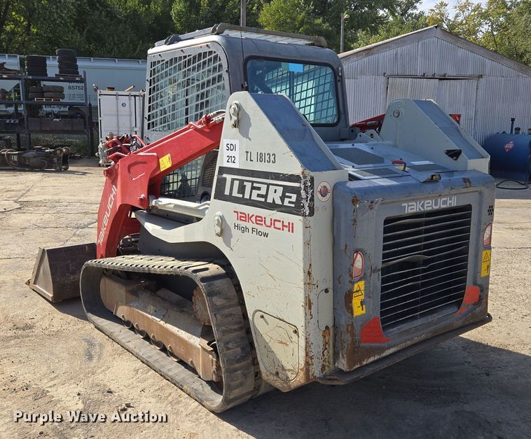 image for item EE8617 2018 Takeuchi TL12R-2 tracked skid steer loader