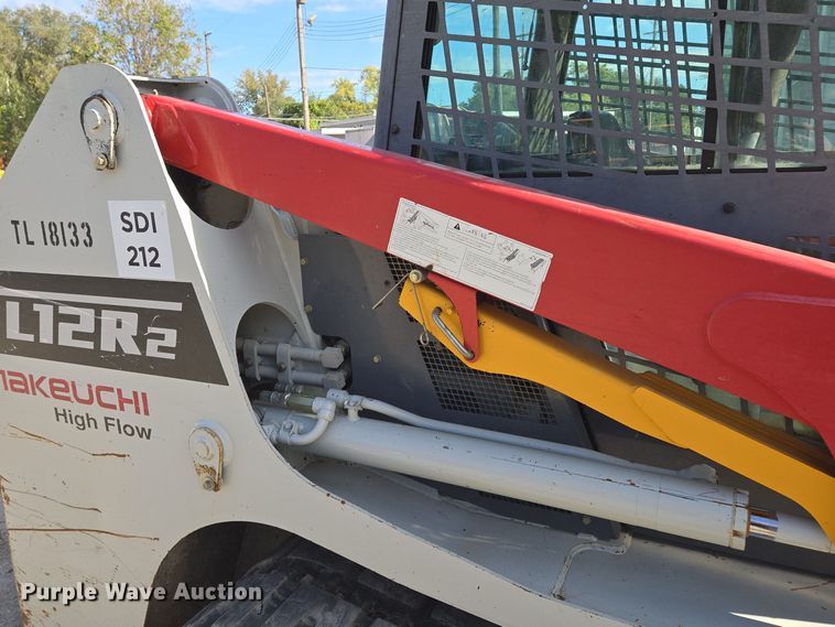 image for item EE8617 2018 Takeuchi TL12R-2 tracked skid steer loader