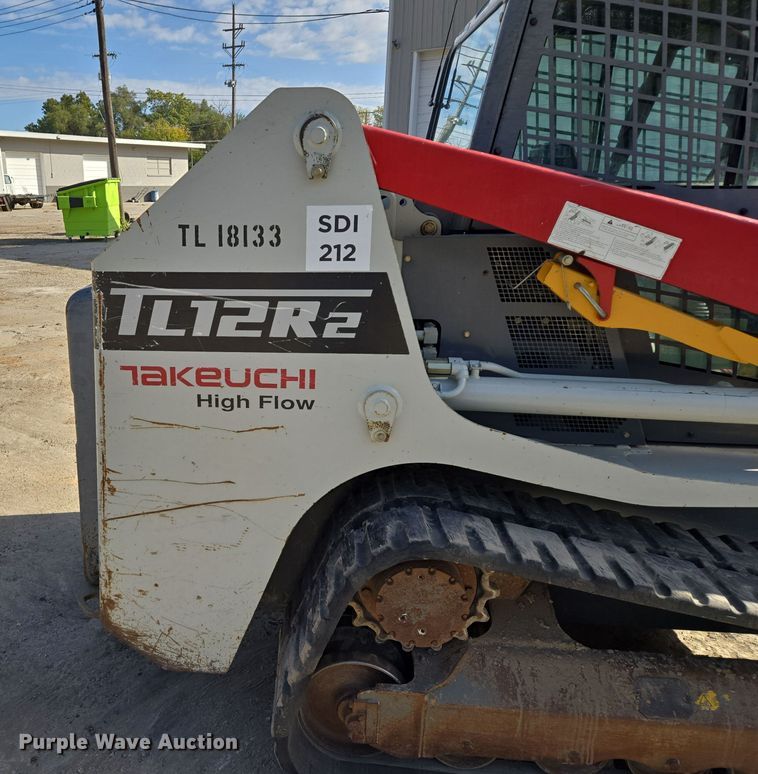 image for item EE8617 2018 Takeuchi TL12R-2 tracked skid steer loader