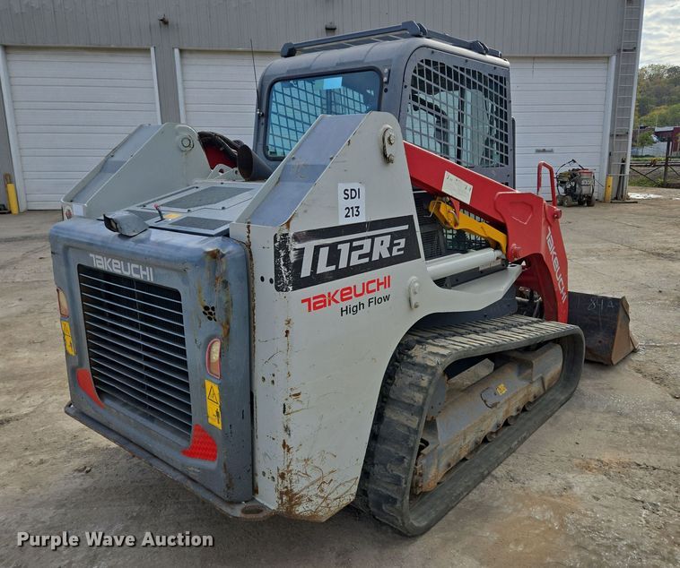 image for item EE8618 2017 Takeuchi TL12R-2 tracked skid steer loader