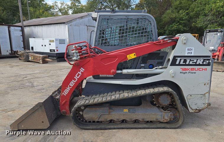 image for item EE8618 2017 Takeuchi TL12R-2 tracked skid steer loader