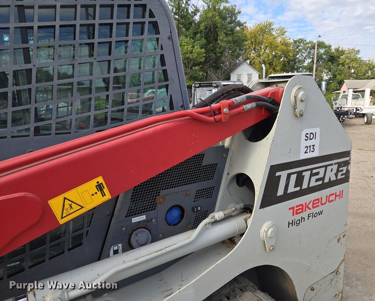 image for item EE8618 2017 Takeuchi TL12R-2 tracked skid steer loader