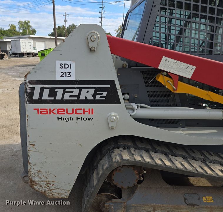 image for item EE8618 2017 Takeuchi TL12R-2 tracked skid steer loader
