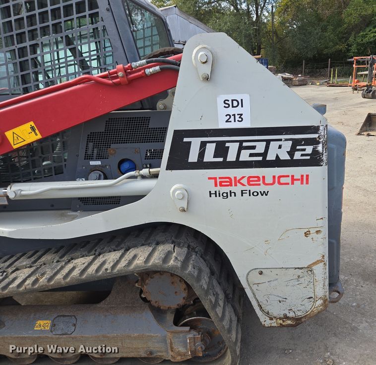 image for item EE8618 2017 Takeuchi TL12R-2 tracked skid steer loader
