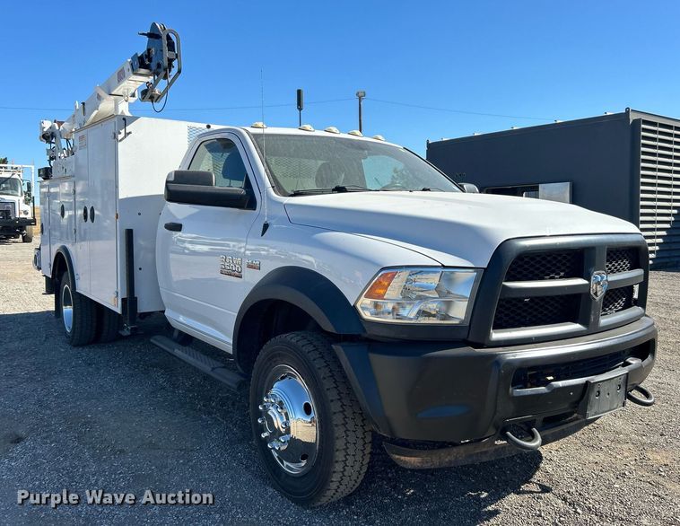 image for item EG1163 2018 Dodge Ram 5500HD utility / service truck