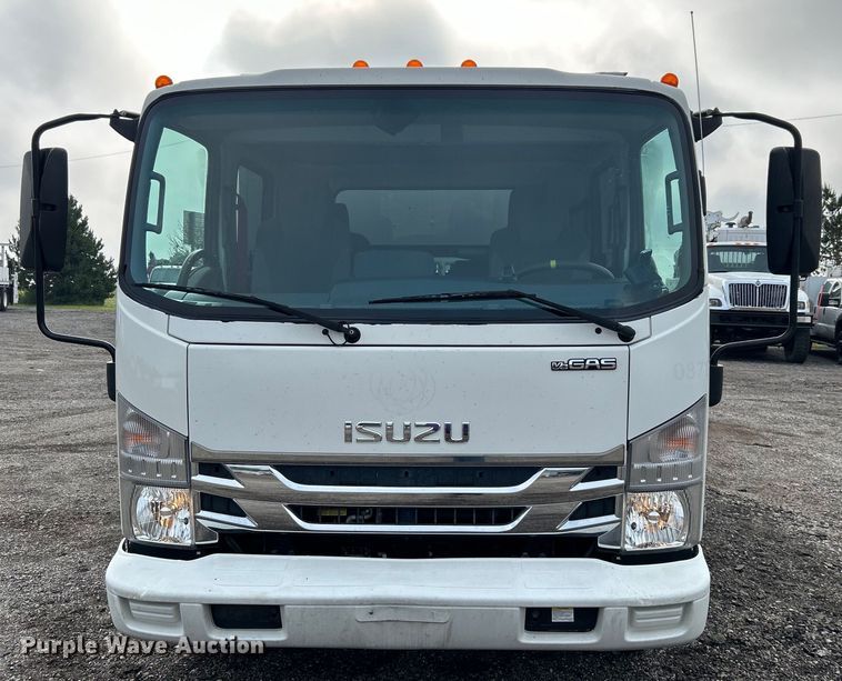 image for item EG1594 2017 Isuzu NPR HD Crew Cab utility / service truck