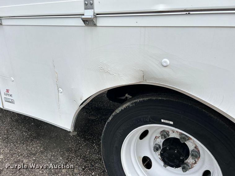 image for item EG1594 2017 Isuzu NPR HD Crew Cab utility / service truck