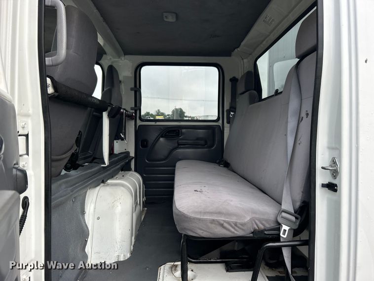 image for item EG1594 2017 Isuzu NPR HD Crew Cab utility / service truck