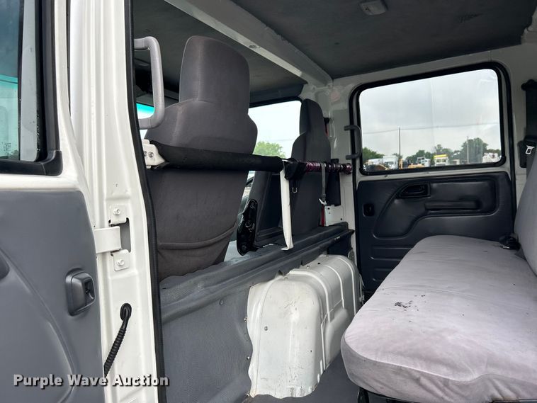 image for item EG1594 2017 Isuzu NPR HD Crew Cab utility / service truck