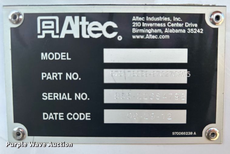 image for item EG2172 2012 Ford F450 Super Duty  bucket truck