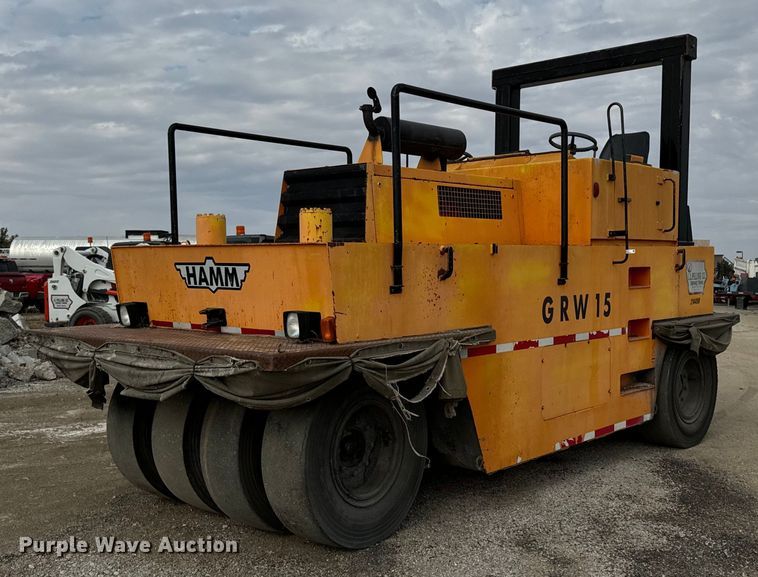 image for item EG6814 1998 Hamm GRW 15 pneumatic roller