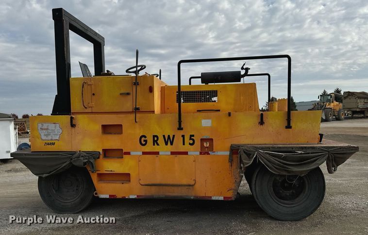 image for item EG6814 1998 Hamm GRW 15 pneumatic roller