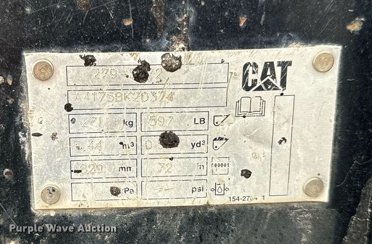 image for item EG6817 2012 Bobcat S750 skid steer loader