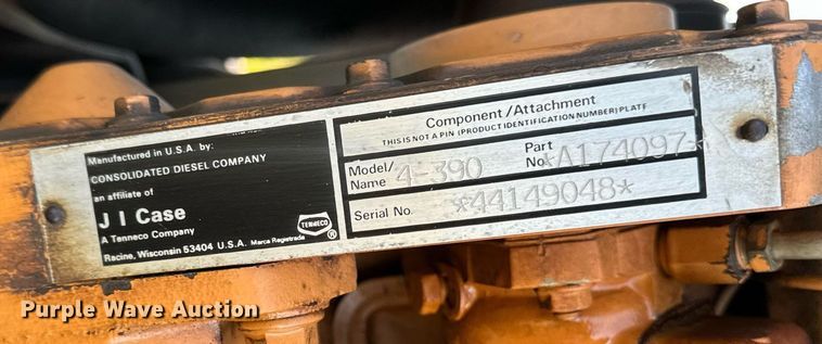 image for item EG6823 Case 760 rock saw