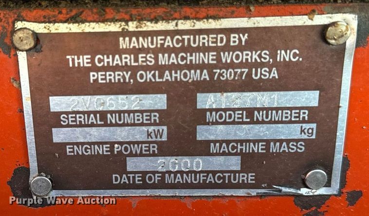 image for item EG6825 2000 Ditch Witch JT2720 All Terrain directional boring unit