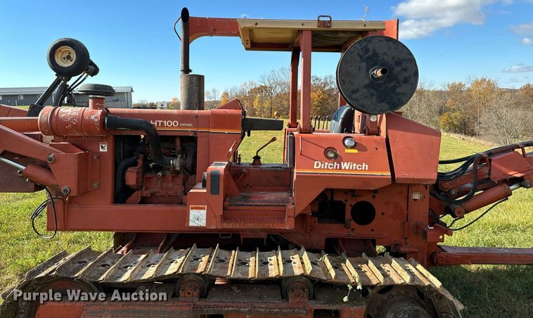 image for item EG6833 1993 Ditch Witch HT100JD cable plow