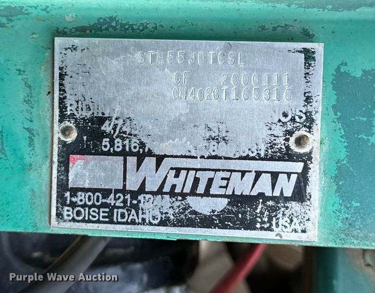 image for item EG6841 Whiteman STH55JDTCSL power trowel