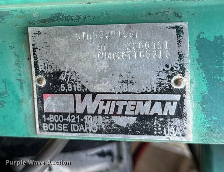 image for item EG6841 Whiteman STH55JDTCSL power trowel