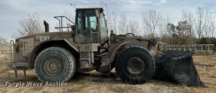 image for item EG6853 1997 Caterpillar 980G wheel loader