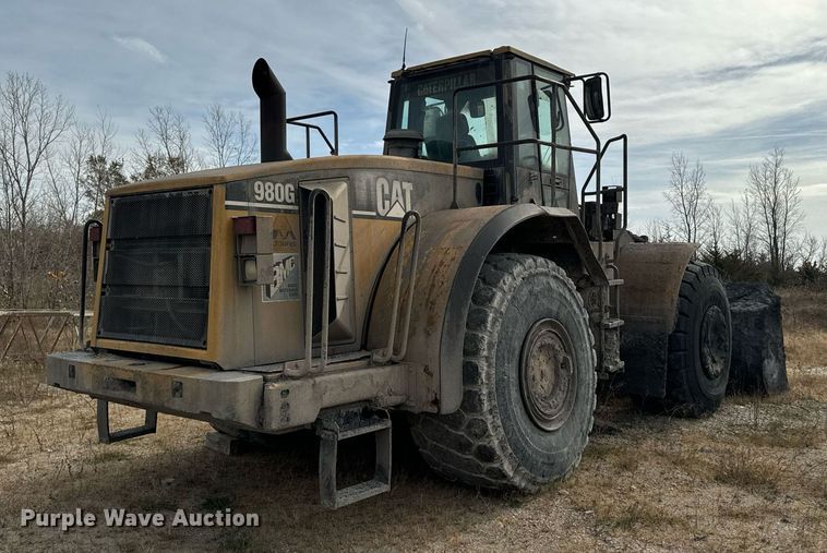 image for item EG6853 1997 Caterpillar 980G wheel loader