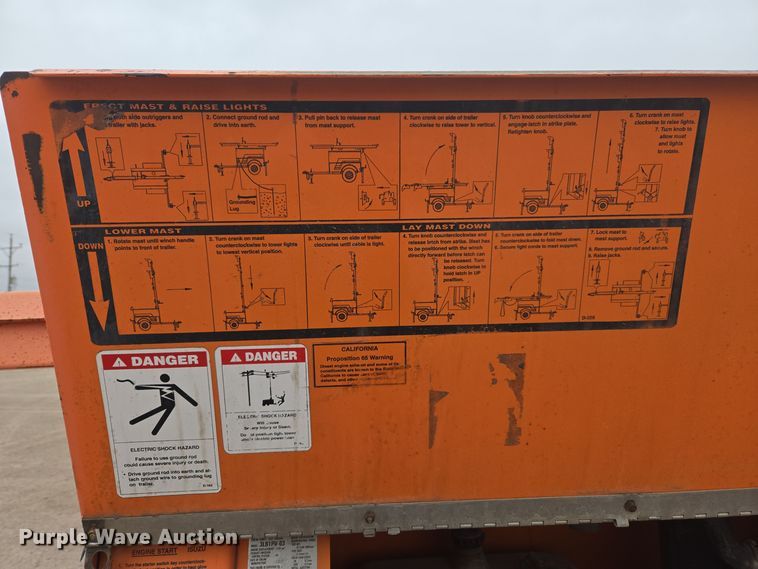 image for item EG9915 Allmand Night-Lite Pro light plant