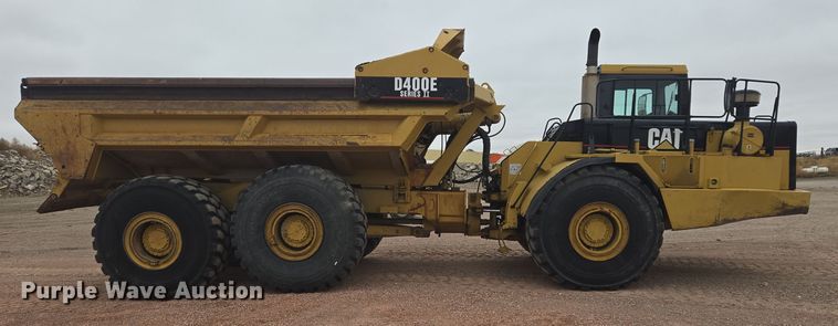 image for item EG9916 2001 Caterpillar D400E Series II haul truck