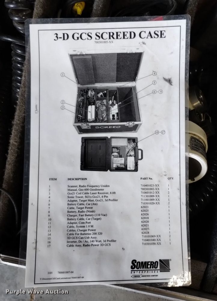 image for item EG9921 Somero 3-D GCS screed GPS guidance system