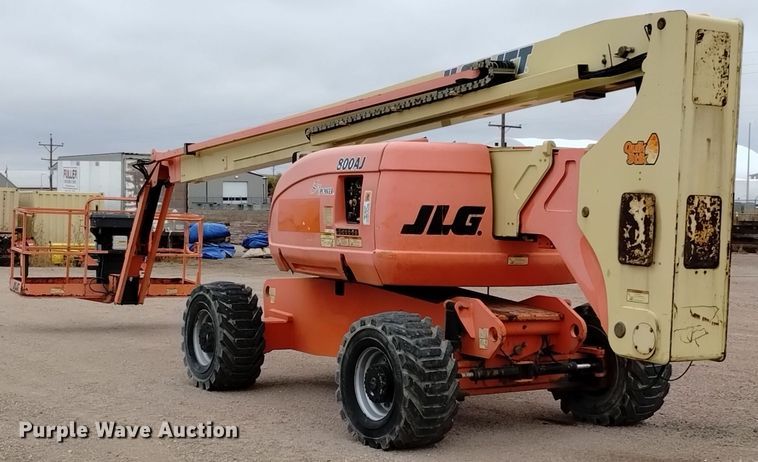 image for item EG9925 2008 JLG 800AJ boom lift